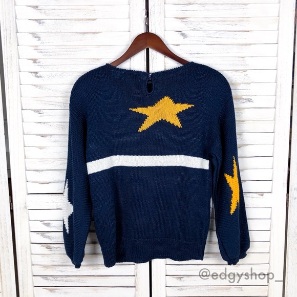 Alexandria | Vintage Starburst Ugly Sweater - Picture 6 of 7